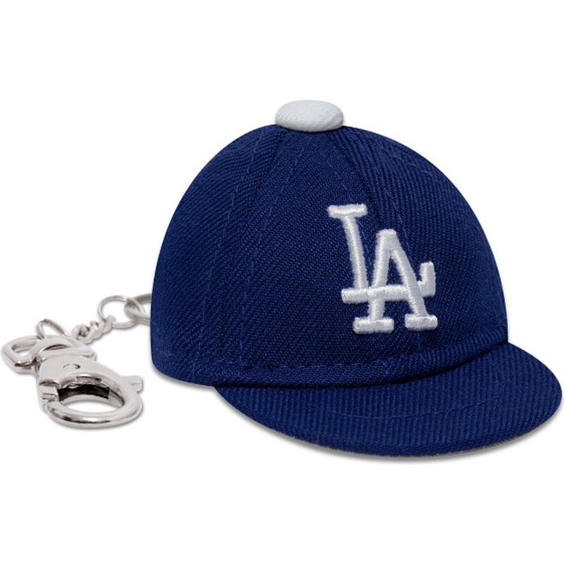 porte-cles-bleu-mini-cap-keychain-los-angeles-dodgers-mlb-new-era