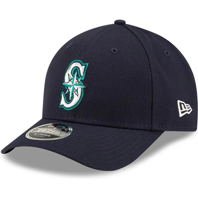 casquette-courbee-bleue-marine-snapback-9forty-m-crown-player-replica-seattle-mariners-mlb-new-era casquette-courbee-bleue-marine-snapback-9forty-m-crown-player-replica-seattle-mariners-mlb-new-era