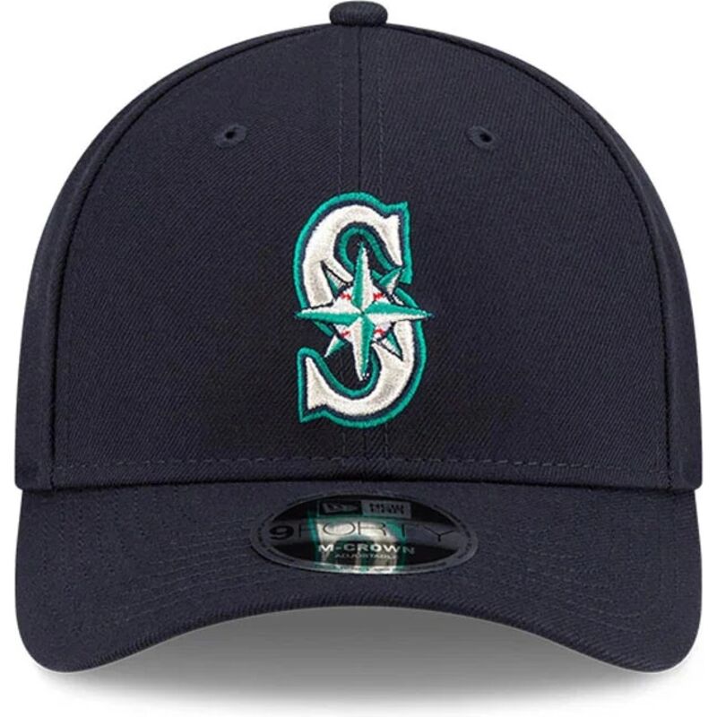 casquette-courbee-bleue-marine-snapback-9forty-m-crown-player-replica-seattle-mariners-mlb-new-era casquette-courbee-bleue-marine-snapback-9forty-m-crown-player-replica-seattle-mariners-mlb-new-era