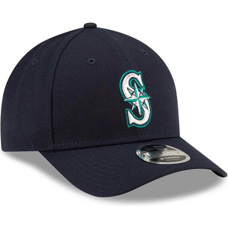 casquette-courbee-bleue-marine-snapback-9forty-m-crown-player-replica-seattle-mariners-mlb-new-era casquette-courbee-bleue-marine-snapback-9forty-m-crown-player-replica-seattle-mariners-mlb-new-era