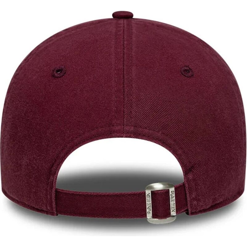 casquette-courbee-grenat-ajustable-9twenty-mini-logo-detroit-tigers-mlb-new-era