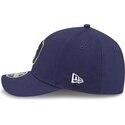 casquette-courbee-bleue-marine-snapback-9forty-m-crown-player-replica-milwaukee-brewers-mlb-new-era
