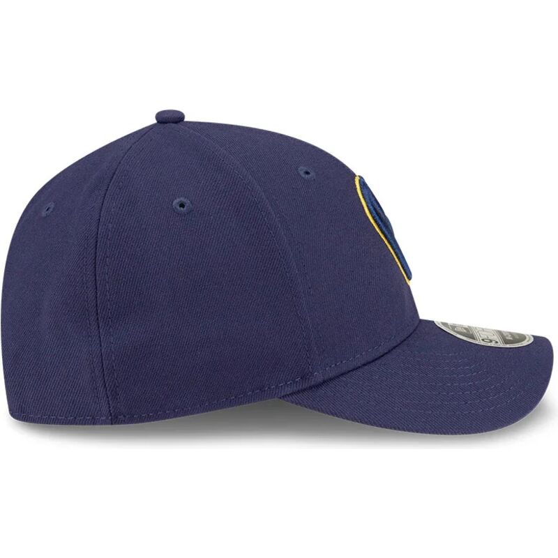 casquette-courbee-bleue-marine-snapback-9forty-m-crown-player-replica-milwaukee-brewers-mlb-new-era