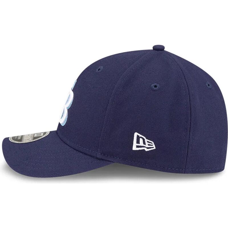 casquette-courbee-bleue-marine-snapback-9forty-m-crown-player-replica-tampa-bay-rays-mlb-new-era