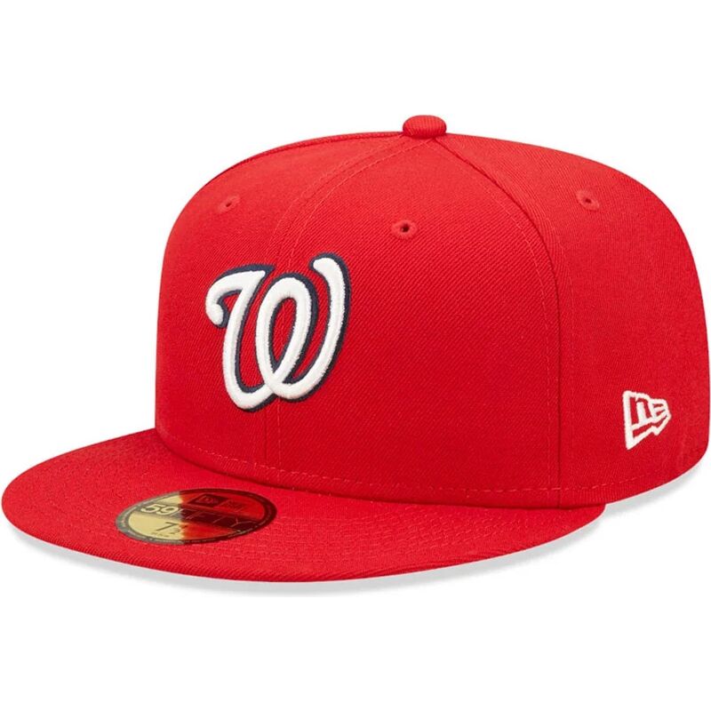 casquette-plate-rouge-ajustee-59fifty-ac-perf-washington-nationals-mlb-new-era
