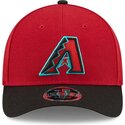 casquette-courbee-rouge-et-noire-snapback-9forty-m-crown-player-replica-arizona-diamondbacks-mlb-new-era