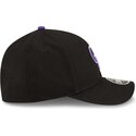 casquette-courbee-noire-snapback-avec-logo-violet-9forty-m-crown-player-replica-colorado-rockies-mlb-new-era