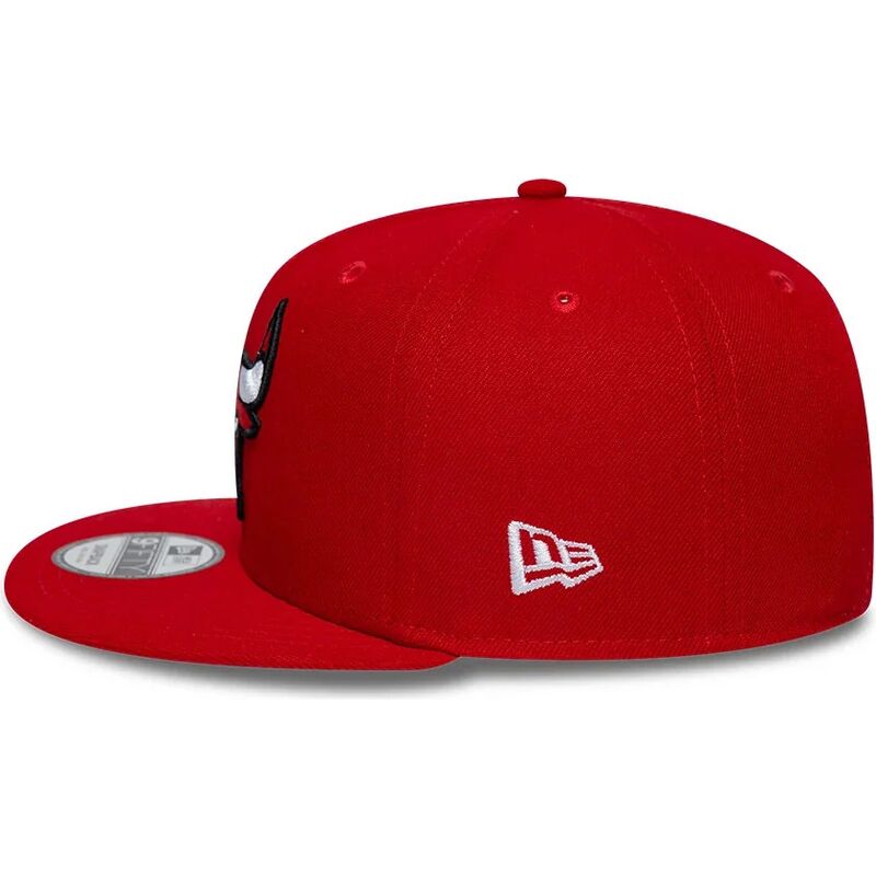 casquette-plate-rouge-snapback-9fifty-chicago-bulls-nba-new-era