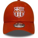 casquette-courbee-orange-ajustable-9forty-seasonal-fc-barcelona-laliga-new-era