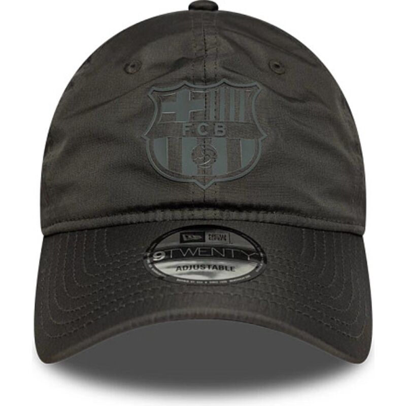 casquette-courbee-grise-ajustable-9twenty-ripstop-fc-barcelona-laliga-new-era