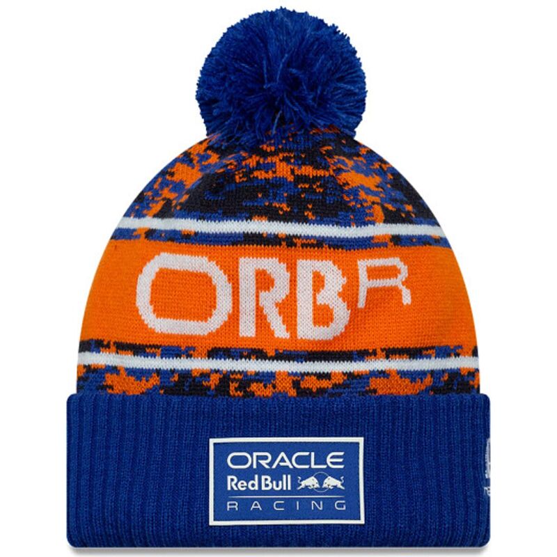 bonnet-avec-pompom-bleu-et-orange-digi-camo-red-bull-racing-formula-1-new-era bonnet-avec-pompom-bleu-et-orange-digi-camo-red-bull-racing-formula-1-new-era