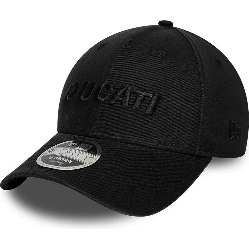 casquette-courbee-noire-snapback-avec-logo-noir-9forty-m-crown-wordmark-ducati-motor-motogp-new-era