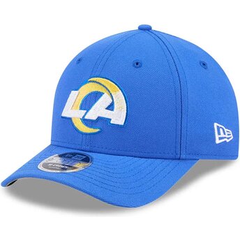 Casquette courbée bleue snapback 9FORTY M-Crown Team Los Angeles Rams NFL New Era