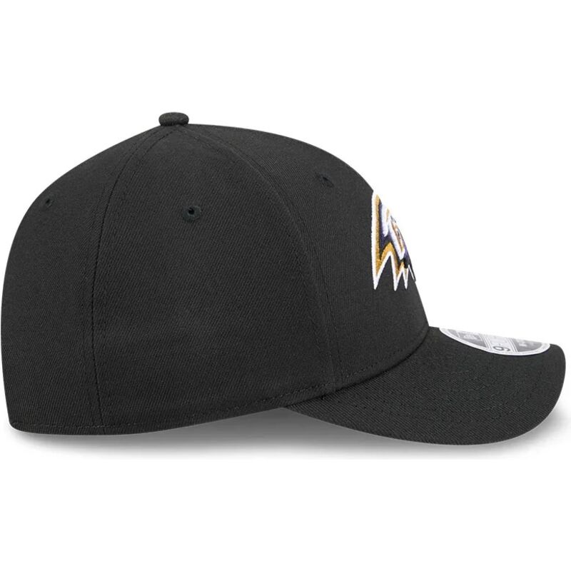 casquette-courbee-noire-snapback-9forty-m-crown-team-baltimore-ravens-nfl-new-era
