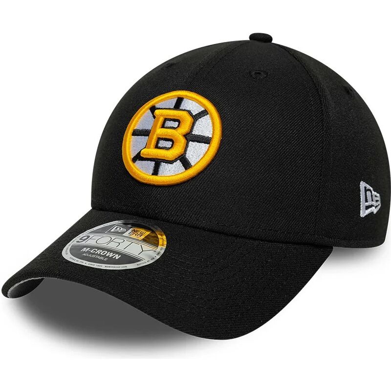 casquette-courbee-noire-snapback-9forty-m-crown-team-boston-bruins-nhl-new-era