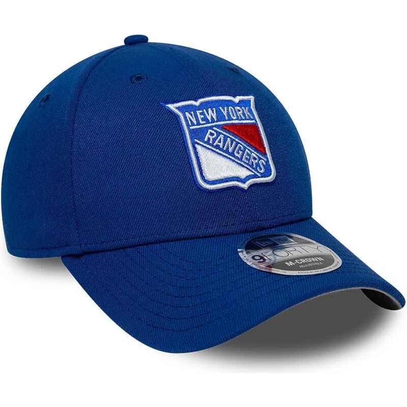 casquette-courbee-bleue-snapback-9forty-m-crown-team-new-york-rangers-nhl-new-era