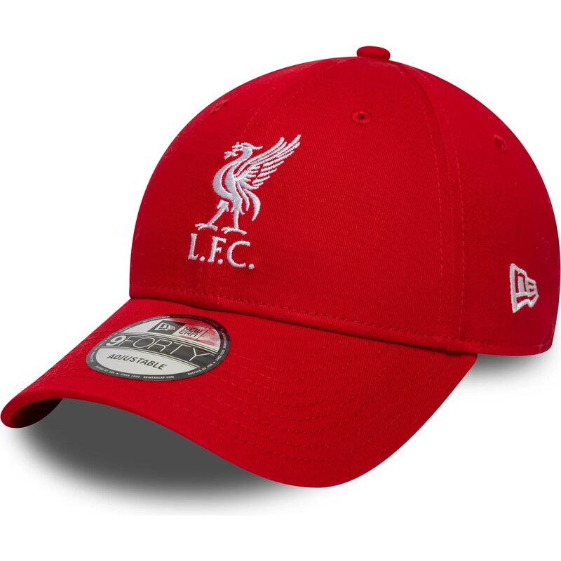 casquette-courbee-rouge-ajustable-9forty-core-liverpool-football-club-premier-league-new-era