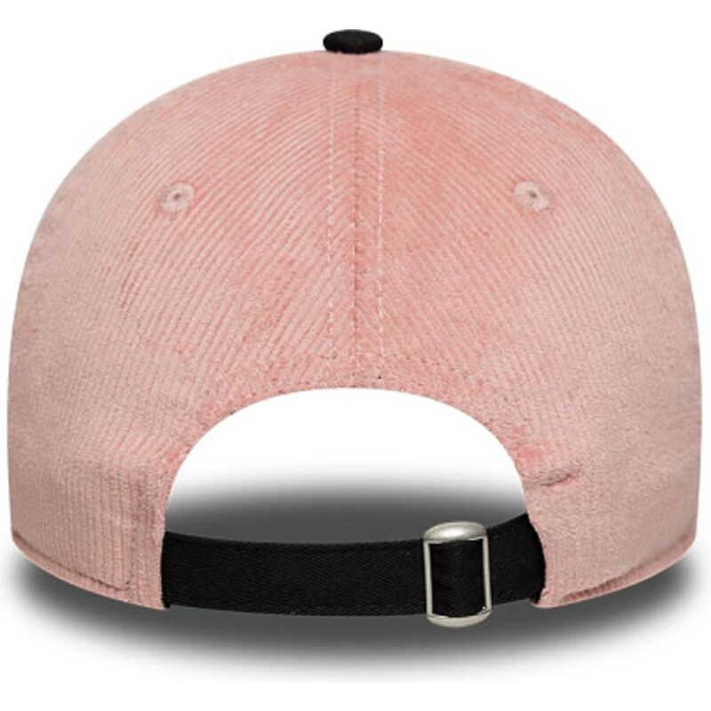 casquette-courbee-rose-et-noire-ajustable-9twenty-cord-liverpool-football-club-premier-league-new-era