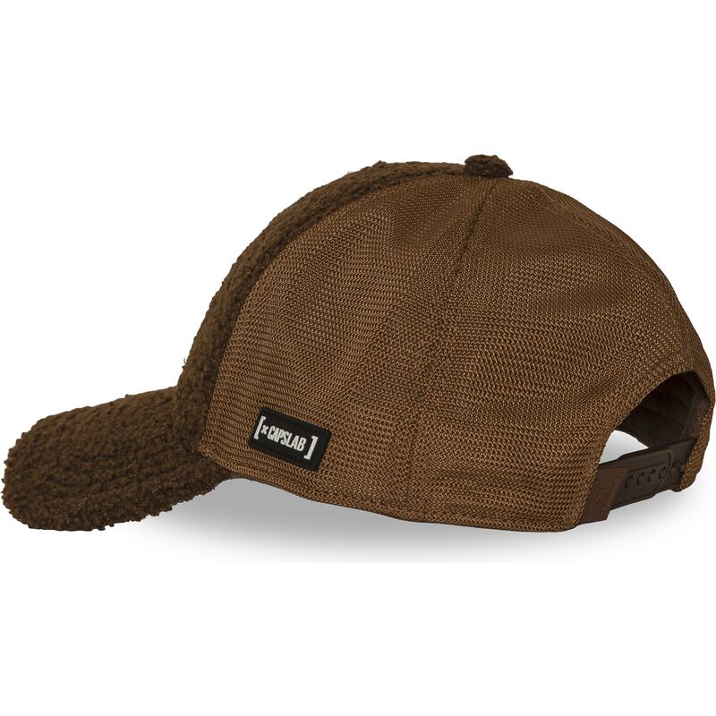 casquette-trucker-marron-diable-tasmanie-loo14-taz-looney-tunes-capslab casquette-trucker-marron-diable-tasmanie-loo14-taz-looney-tunes-capslab