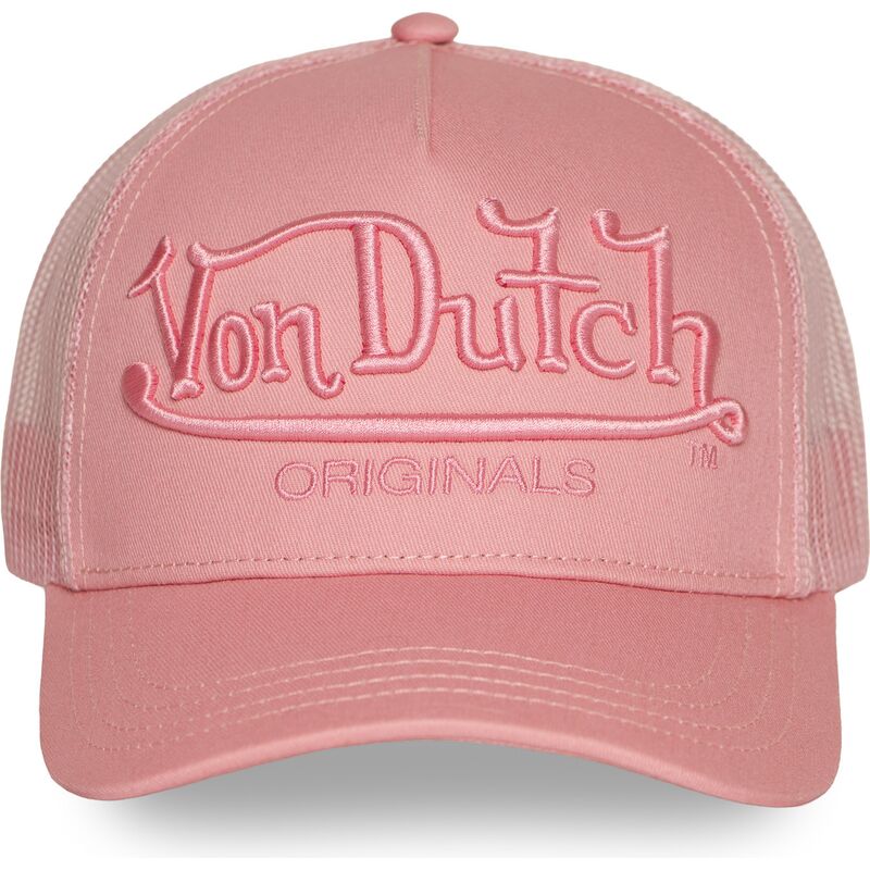 casquette-trucker-rose-emb05-von-dutch