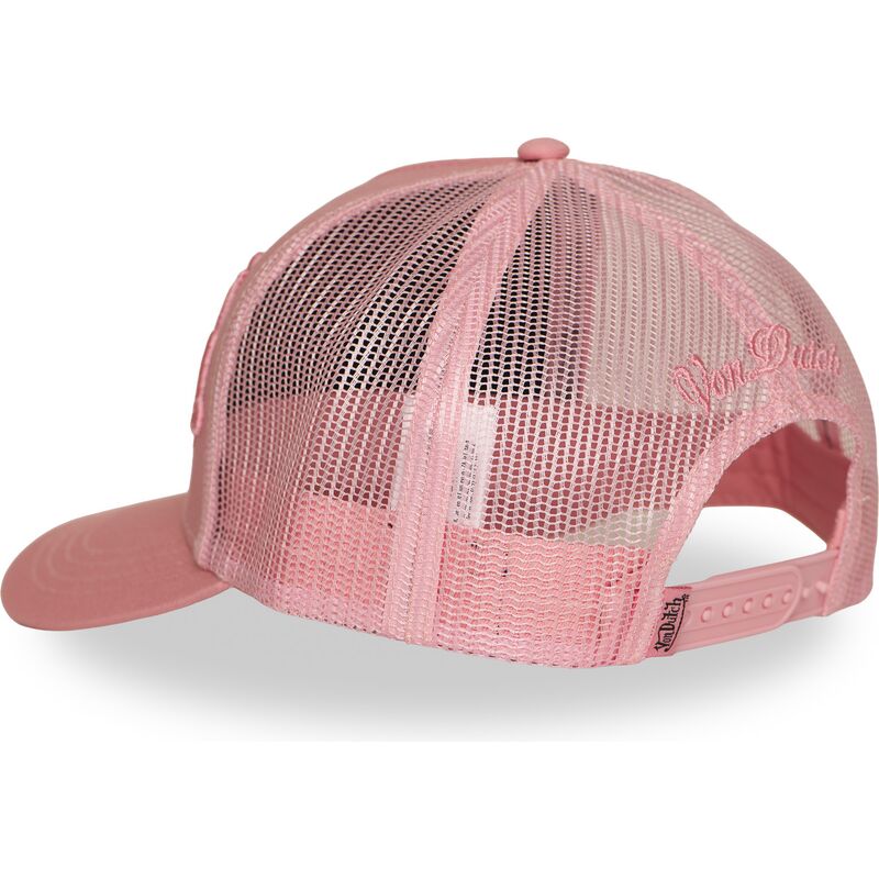 casquette-trucker-rose-emb05-von-dutch