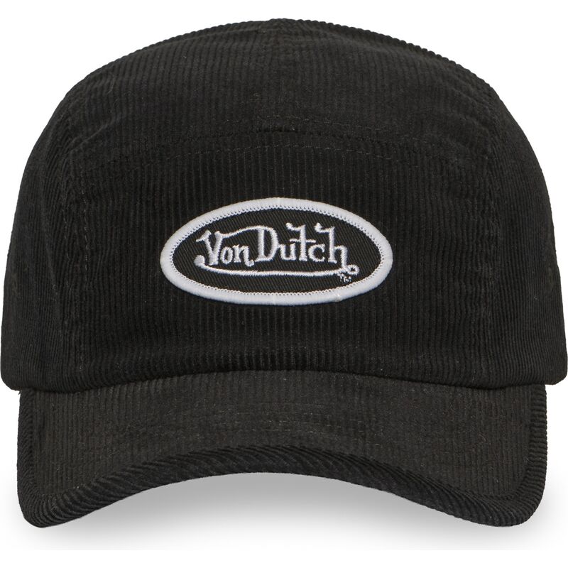 casquette-5-panel-courbee-noire-et-blanche-ajustable-c5p-vel05-von-dutch casquette-5-panel-courbee-noire-et-blanche-ajustable-c5p-vel05-von-dutch