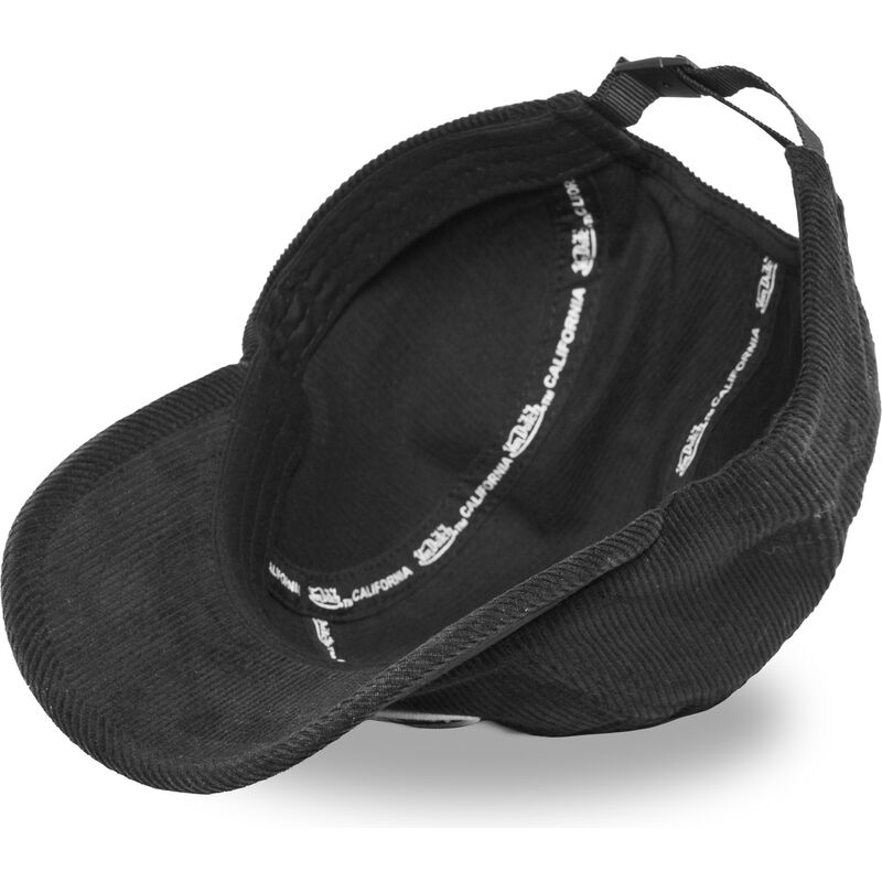 casquette-5-panel-courbee-noire-et-blanche-ajustable-c5p-vel05-von-dutch casquette-5-panel-courbee-noire-et-blanche-ajustable-c5p-vel05-von-dutch