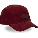 casquette-5-panel-courbee-rouge-ajustable-c5p-vel04-von-dutch