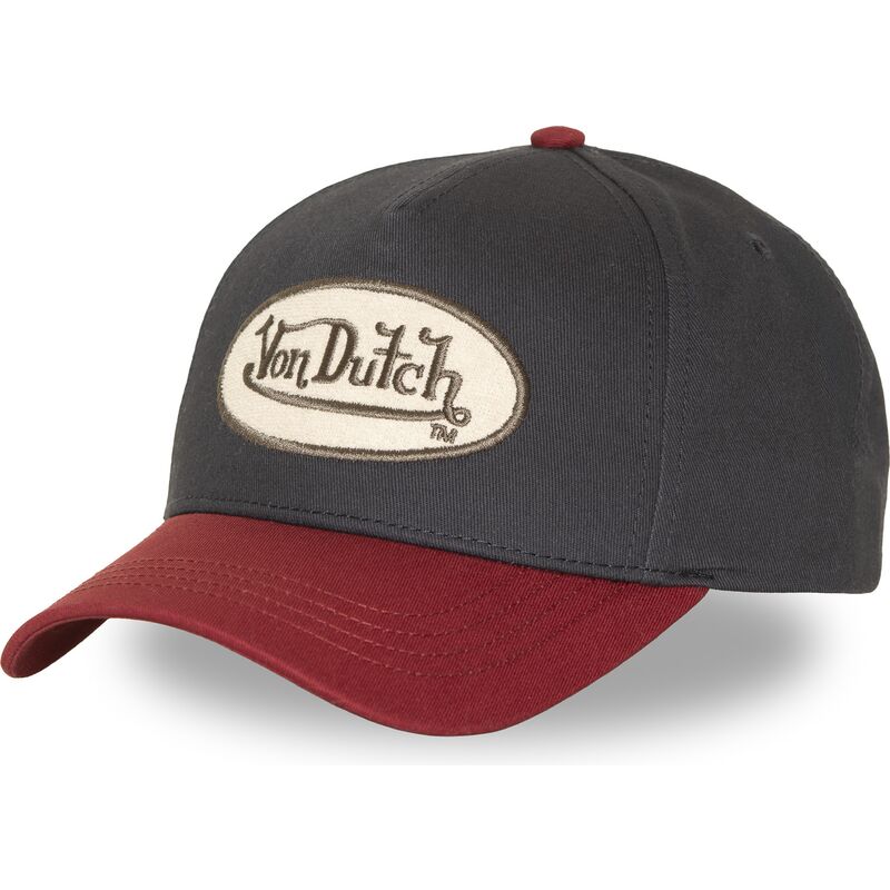 casquette-courbee-bleue-marine-et-rouge-snapback-terry-fv-von-dutch casquette-courbee-bleue-marine-et-rouge-snapback-terry-fv-von-dutch