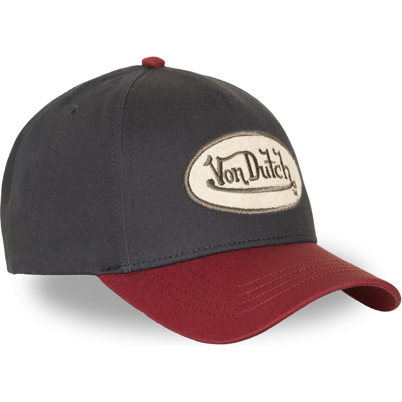 casquette-courbee-bleue-marine-et-rouge-snapback-terry-fv-von-dutch casquette-courbee-bleue-marine-et-rouge-snapback-terry-fv-von-dutch