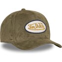 casquette-courbee-verte-snapback-fur-fk-von-dutch