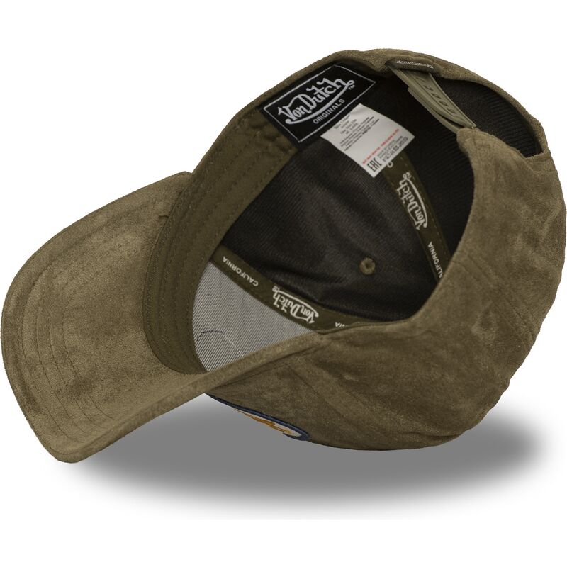 casquette-courbee-verte-snapback-fur-fk-von-dutch