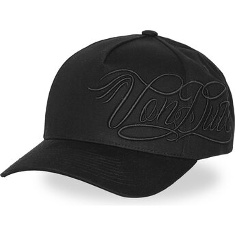 Casquette courbée noire snapback CHI04 Von Dutch
