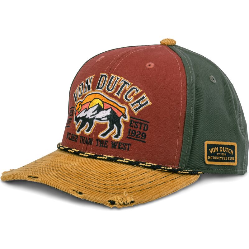 casquette-courbee-rouge-et-grise-snapback-sem15-von-dutch casquette-courbee-rouge-et-grise-snapback-sem15-von-dutch