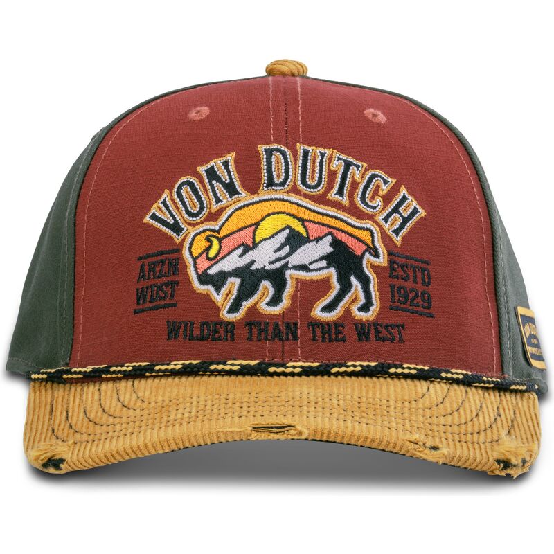 casquette-courbee-rouge-et-grise-snapback-sem15-von-dutch casquette-courbee-rouge-et-grise-snapback-sem15-von-dutch