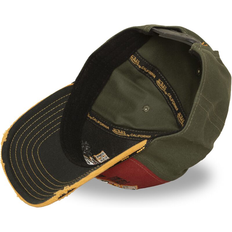 casquette-courbee-rouge-et-grise-snapback-sem15-von-dutch casquette-courbee-rouge-et-grise-snapback-sem15-von-dutch