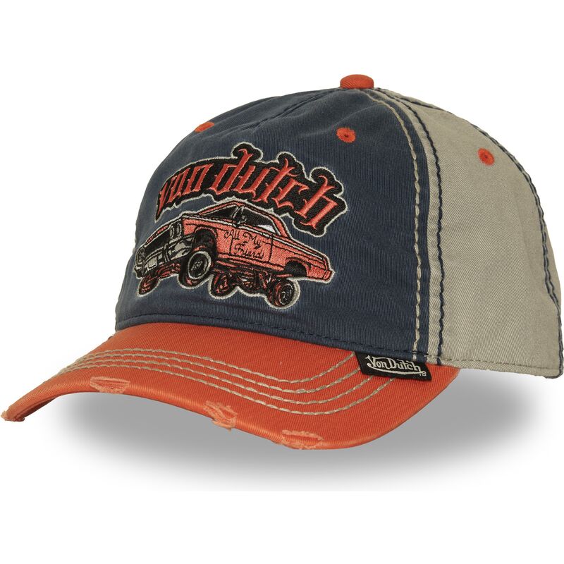 casquette-courbee-multicolore-ajustable-retro18-von-dutch