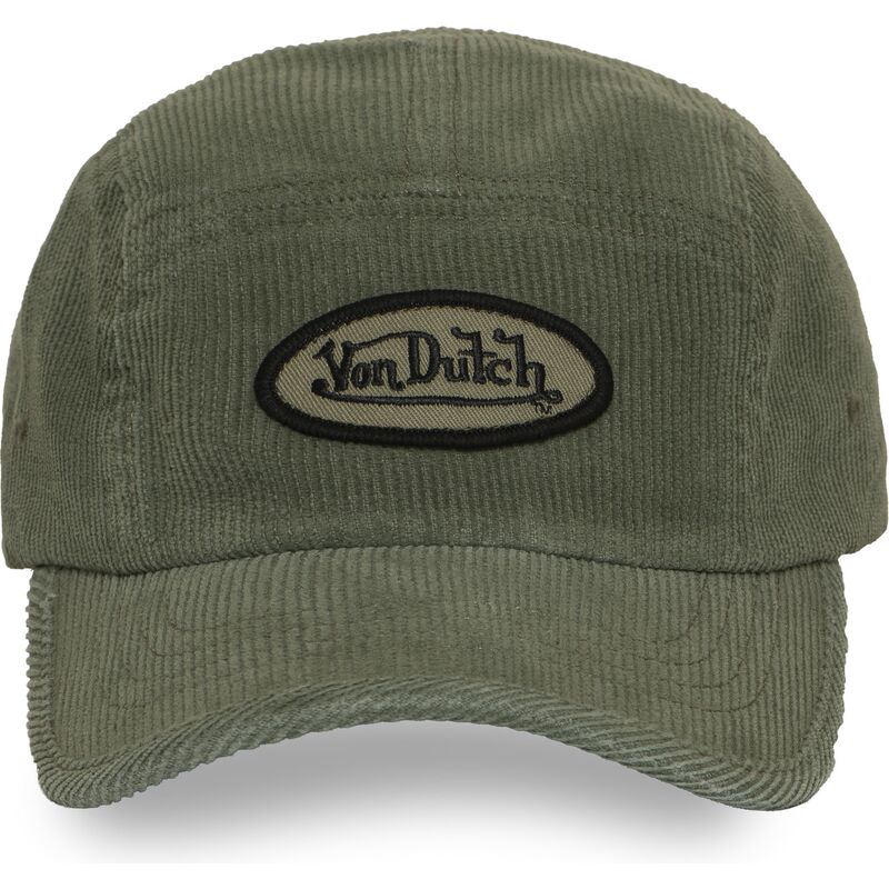 casquette-5-panel-courbee-verte-ajustable-c5p-vel03-von-dutch casquette-5-panel-courbee-verte-ajustable-c5p-vel03-von-dutch