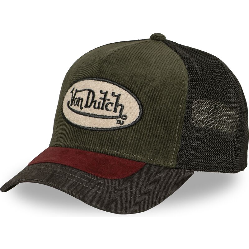 casquette-trucker-verte-et-rouge-shield07-von-dutch casquette-trucker-verte-et-rouge-shield07-von-dutch