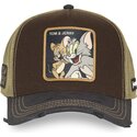 casquette-trucker-marron-tom-et-jerry-taj9-jat-looney-tunes-capslab