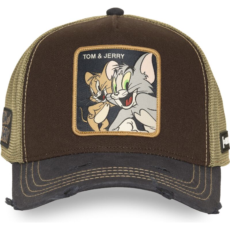 casquette-trucker-marron-tom-et-jerry-taj9-jat-looney-tunes-capslab casquette-trucker-marron-tom-et-jerry-taj9-jat-looney-tunes-capslab