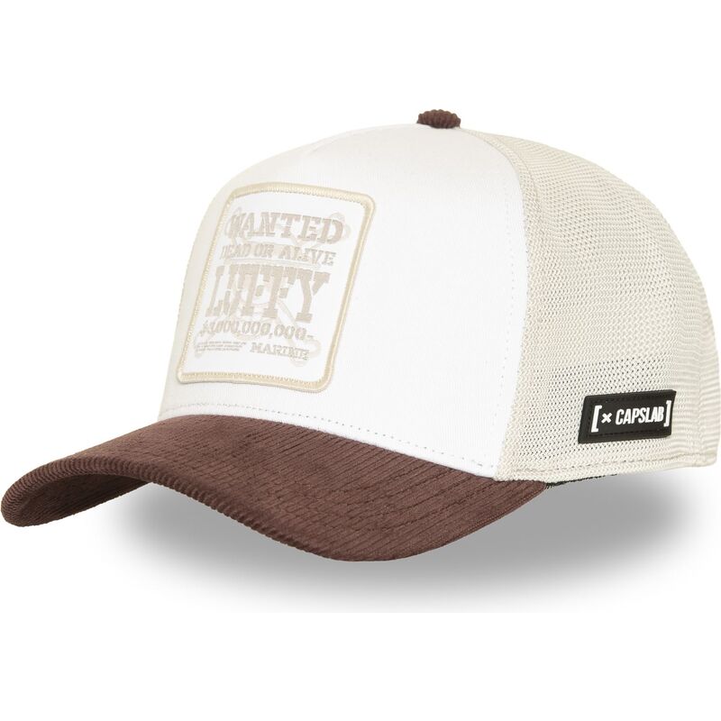 casquette-trucker-beige-et-marron-monkey-d-luffy-op9-bico-one-piece-capslab
