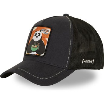 Casquette trucker noire Po KFP2 PAN Kung Fu Panda Capslab