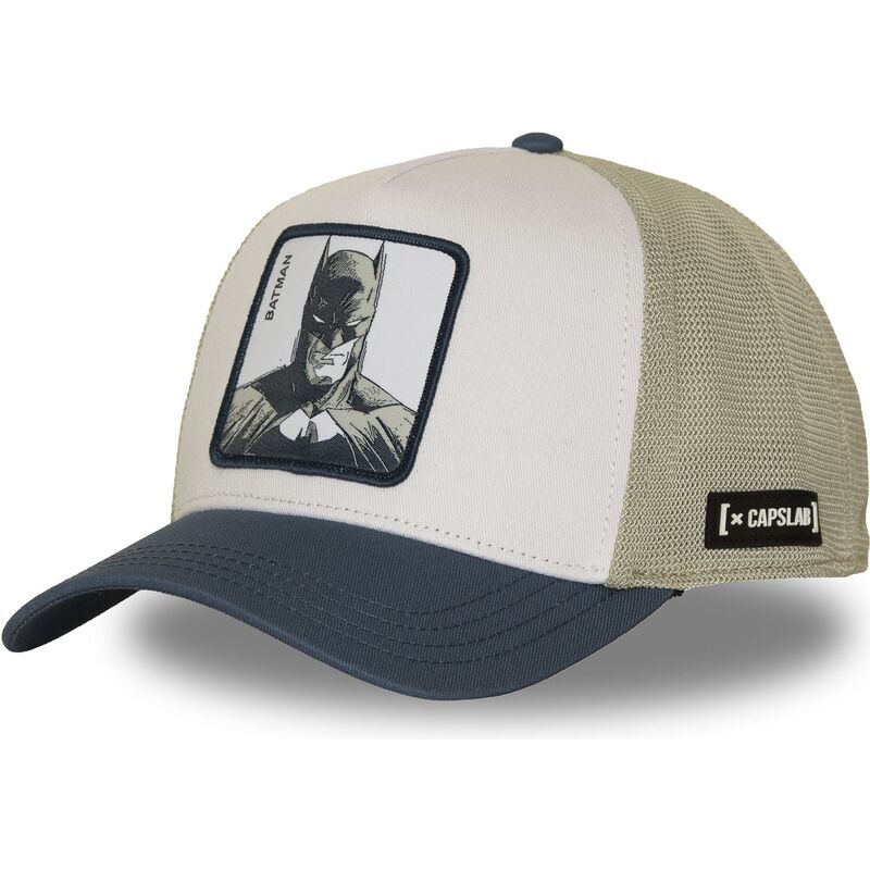 casquette-trucker-beige-et-bleue-marine-batman-dc12-bico-dc-comics-capslab casquette-trucker-beige-et-bleue-marine-batman-dc12-bico-dc-comics-capslab