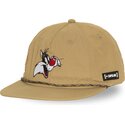 casquette-plate-beige-snapback-sylvestre-loo13-goob-looney-tunes-capslab