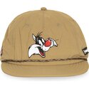 casquette-plate-beige-snapback-sylvestre-loo13-goob-looney-tunes-capslab