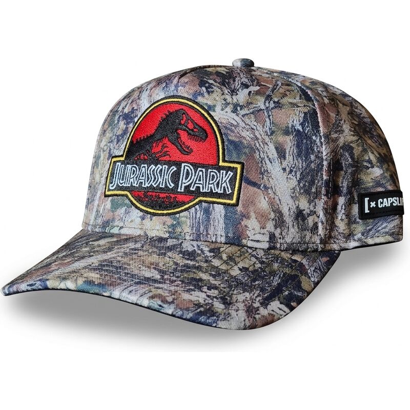 casquette-courbee-camouflage-snapback-jur2-cam-jurassic-park-capslab