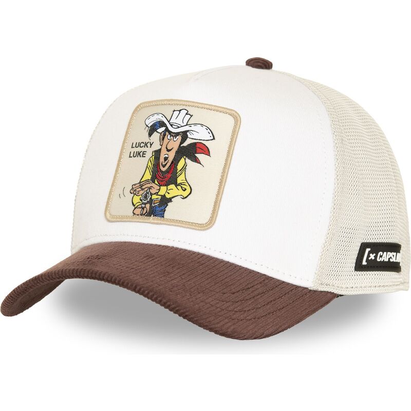 casquette-trucker-beige-et-marron-lucky-luke-lck4-bico-capslab
