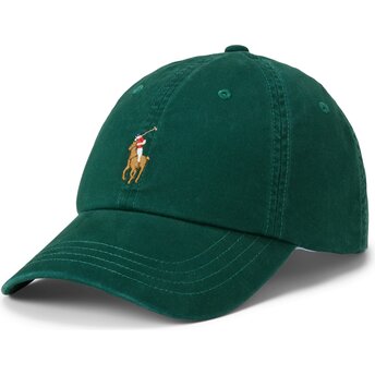 Casquette courbée verte ajustable Classic Sport College Green Polo Ralph Lauren