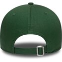 casquette-courbee-verte-ajustable-avec-logo-vert-9forty-team-outline-los-angeles-dodgers-mlb-new-era